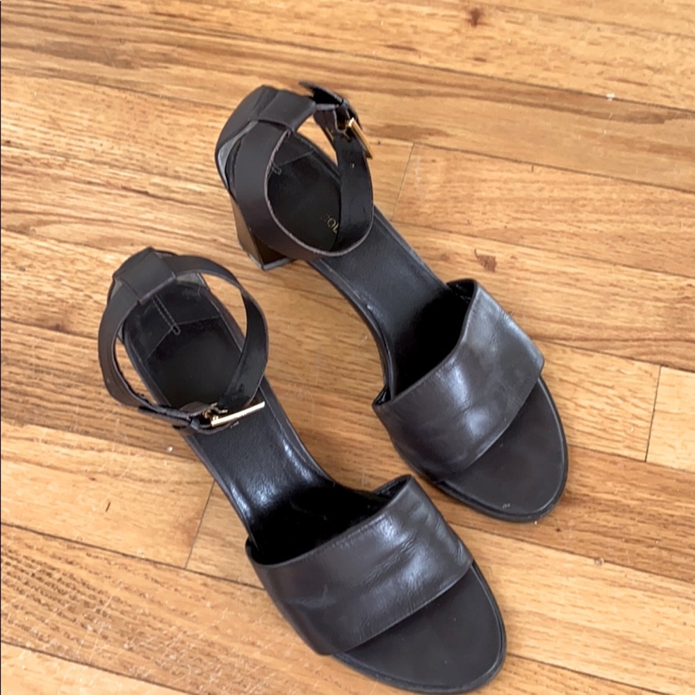 Enzo Angiolini Mocha Sandals